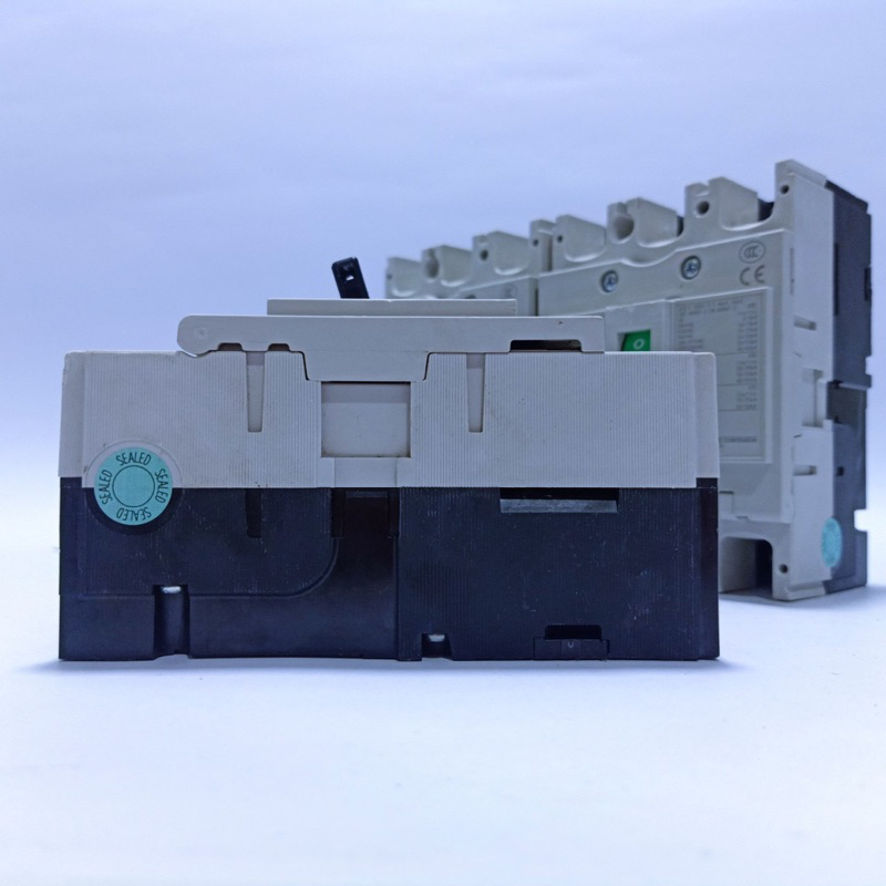 APTOMAT 3 PHA NHẬT CŨ , MCCB 3 PHA MITSUBISHI MẶT TRẮNG 30A-40A-50A-60A MỚI 99%