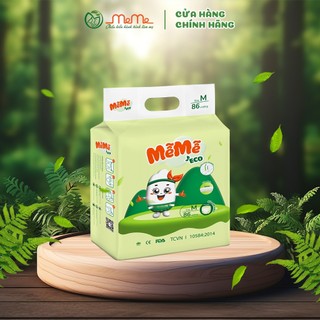 Tã bỉm quần mễ mễ eco size m 86 miếng siêu mỏng siêu tiết kiệm