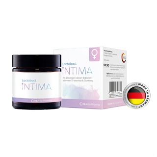 Men Vi Sinh Phụ Khoa Lactobact Intima Giúp Giảm Nấm Candida, Trùng Roi, Ngứa Rát Vùng Kín, Viêm Tiết Niệu (Hộp 30 Viên)