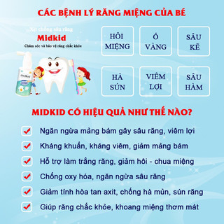 Xịt chống sâu răng Midkid