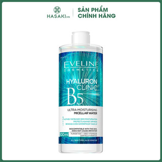Nước Tẩy Trang Eveline Hyaluron Clinic B5 Cấp Ẩm 500ml Hasaki Sản Phẩm Chính Hãng