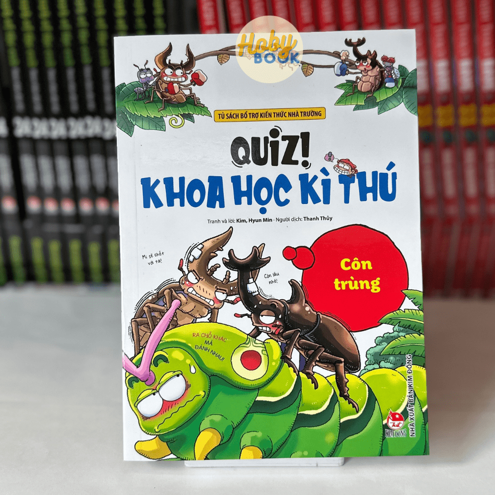 Sách - Quiz Khoa học kì thú - Côn trùng