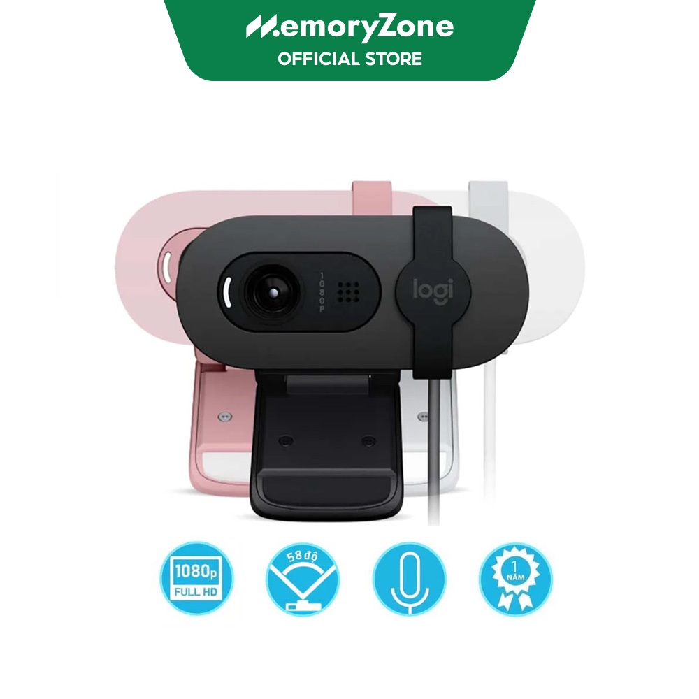 Webcam máy tính Logitech Brio 100