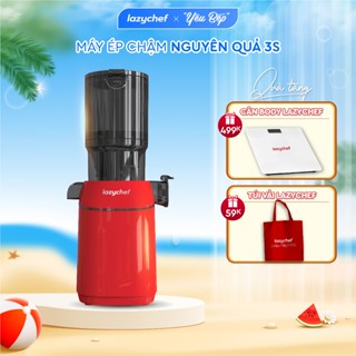 Máy ép chậm nguyên quả 3S Premium Lazychef, máy ép trái cây công nghệ ép lạnh, tháo lắp trong 3 giây