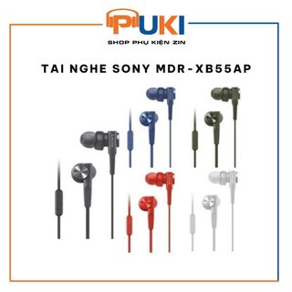 Tai nghe có dây sony extra bass mdr-xb55ap