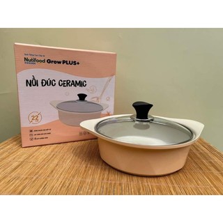 Nồi đúc đáy từ Ecoramic 22cm