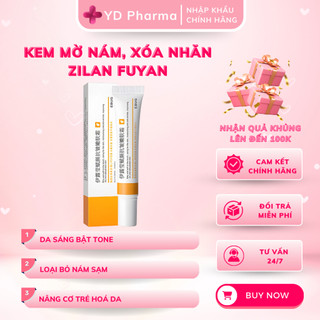 Kem Mờ Nám, Mờ Vết Nhăn, Zilan Fuyan Đài Loan - Cấp Ẩm, Dưỡng Sáng Da Mềm Mịn, Căng Bóng Ngăn Ngừa Lão Hoá 20g | YD Pha
