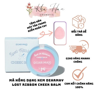 Má Hồng Dạng Kem Dearmay Lost Ribbon Cheek Balm Thuần Chay 4g