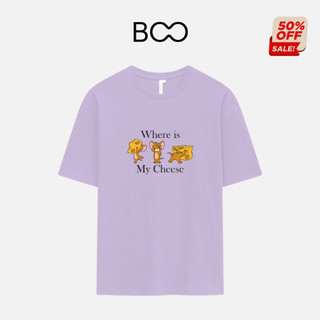 Áo Thun BOO Unisex Dáng Regular Cotton In Hình Jerry Cheese