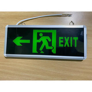 Đèn Exit 1 mặt có chữ lối thoát Đèn Exit 2 mặt có chữ lối thoát
