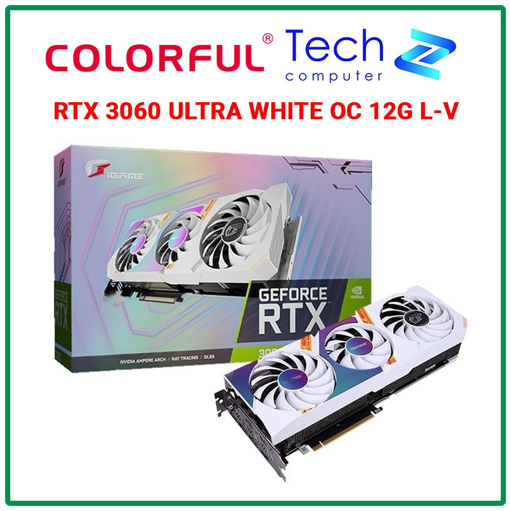 VGA Colorful iGame GeForce RTX 3060 Ultra White OC 12G L-V