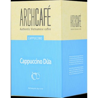 Cà phê Cappuccino Dừa - Archcafé (hộp 12 gói x 20g)