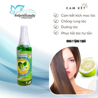 Xịt mọc tóc Thái Lan dưỡng tóc chống rụng tóc tinh dầu bưởi kích mọc tóc nhanh phục hồi hư tổn tóc chính hãng 100%