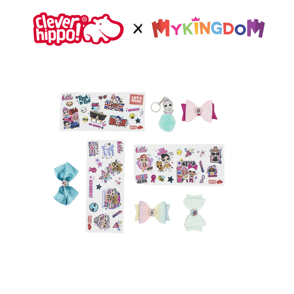 Đồ Chơi CLEVER HIPPO Hộp Móc Khóa Và Phụ Kiện L.O.L Surprise Hồng BOX01/PINK
