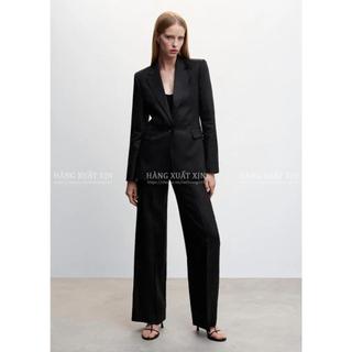 Áo vest nữ MNG hàng xuất dư xịn vải linen mềm mát