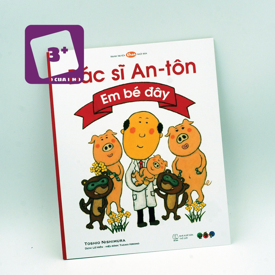 Tranh truyện - Bác sĩ Anton Em bé đây