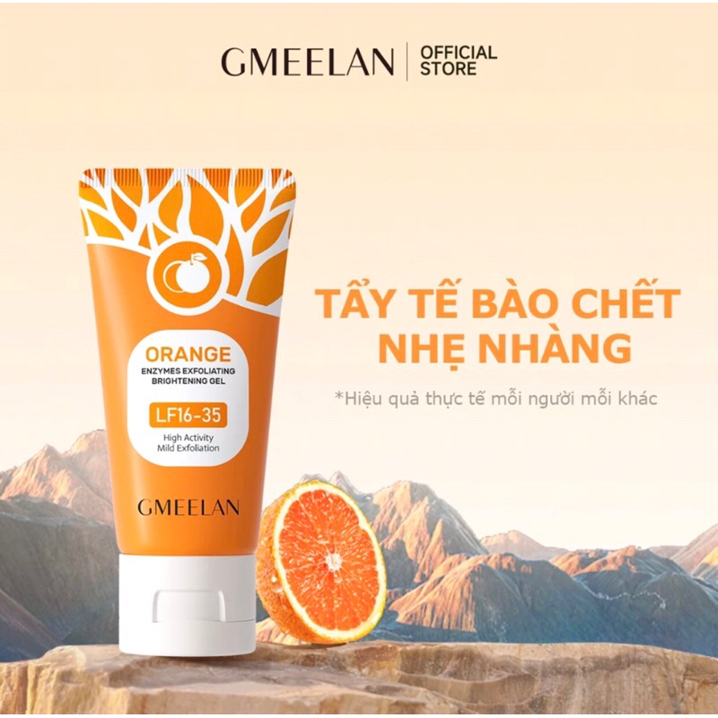 GMEELAN Chăm sóc tẩy tế bào chết toàn thân Tẩy Tế Bào Chết Da Mặt 50g