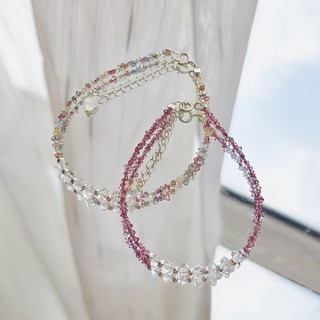 Vòng tay handmade Herkimer Tinkerlingg khoá bạc 925
