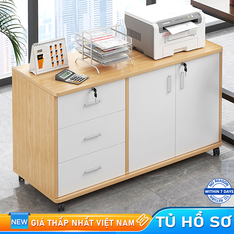 Bali Tủ Hồ Sơ Văn Phòng Đa Năng Tủ Hộc Ngăn Kéo Gỗ Có Bánh Xe Di 3 Ngăn 1 Ngăn Khóa Phong Cách Hiện Đại | BigBuy360 - bigbuy360.vn