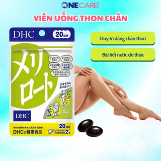 Viên thon chân gọn đùi DHC 20N DHC melilot DHC thon chân, giảm mỡ đùi, thon gọn chân giảm tình trạng da sần vỏ cam