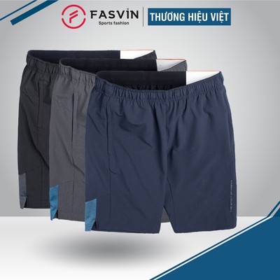 Quần Short Nam FASVIN Vải Gió Cao Cấp Đẹp Hàng Nhà Máy Chất Lượng Cao Thể Thao Hay Mặc Nhà S24619.HN