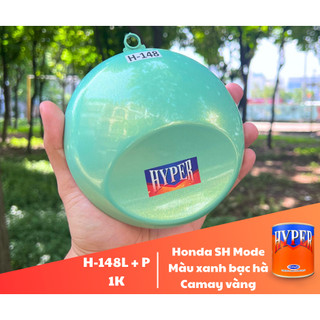 Sơn xe máy HYPER SH Mode màu xanh bạc hà 1K (Code H-148L, H-148P) - 1Lít