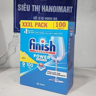 Viên rửa chén Finish All in 1 100 viên hoặc 24 viên finish all in one max