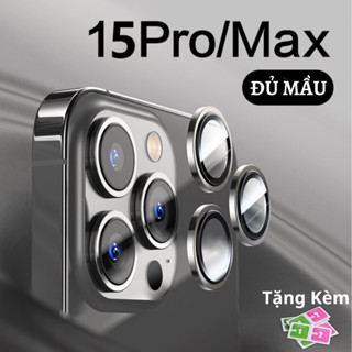 Kính cường lực bảo vệ camera iphone 2 tầng , KTMStore cao cấp,bảo vệ từng mắt cho ip 15ProMax 15 Pro  16 Promax. M&M