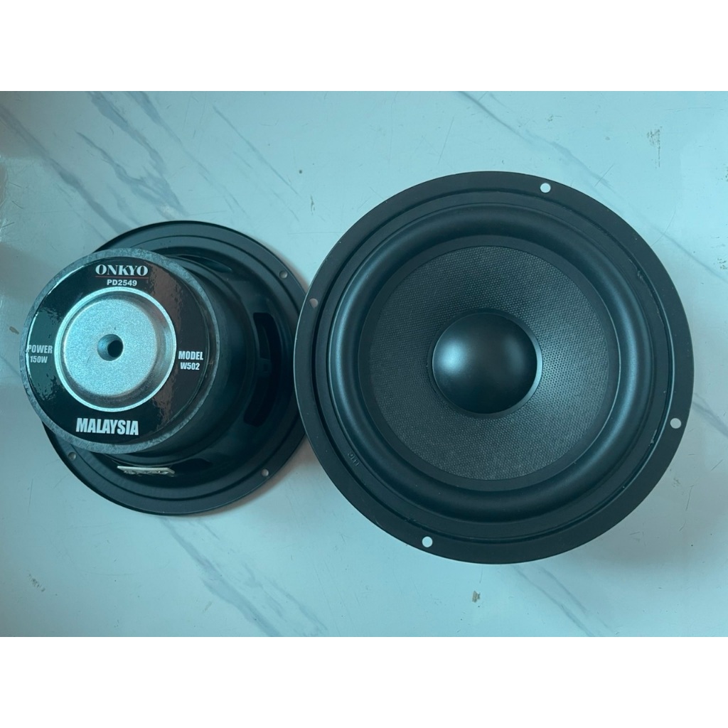 Loa rời bass 16 ONKYO HÀNG NHẬP  từ 100 coil 25 gân cao su - GIÁ 2 LOA