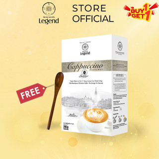 [Tặng Muỗng Legend Gỗ 18743] Cà Phê Cappuccino Hazelnut Trung Nguyên Legend Hộp 12 gói