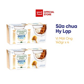 Sữa Chua Hy Lạp Greek Yogurt Farmers Union vị mật ong 140g