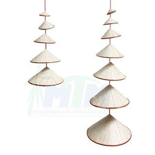 Dây nón lá, nón lá trang trí decor, chụp hình