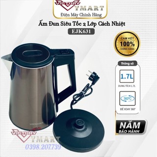 Bình đun siêu tốc thép không gỉ 1,7l locknlock ejk631 - hàng chính hãng giao màu ngẫu nhiên