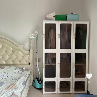 Tủ quần áo nhựa gấp gọn Mayibox,Tủ đựng đồ quần áo trong suốt không cần lắp ráp, Cánh tủ nam châm