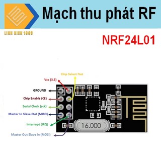 Mạch thu phát sóng RF NRF24L01 2.4ghz