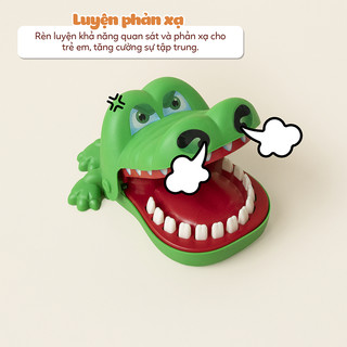 Đồ chơi Khám răng cá sấu vui nhộn cho bé từ 2-5 tuổi - Kennen