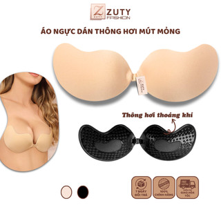 Miếng dán ngực mỏng thông hơi tạo khe, áo ngực dán cài trước ôm ngực ZUTY0011