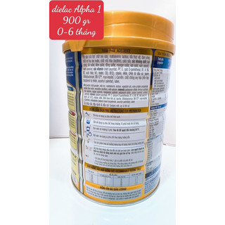Sữa BỘT Dielac alpha số 1 900g