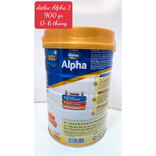 Sữa BỘT Dielac alpha số 1 900g