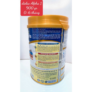Sữa BỘT Dielac alpha số 1 900g