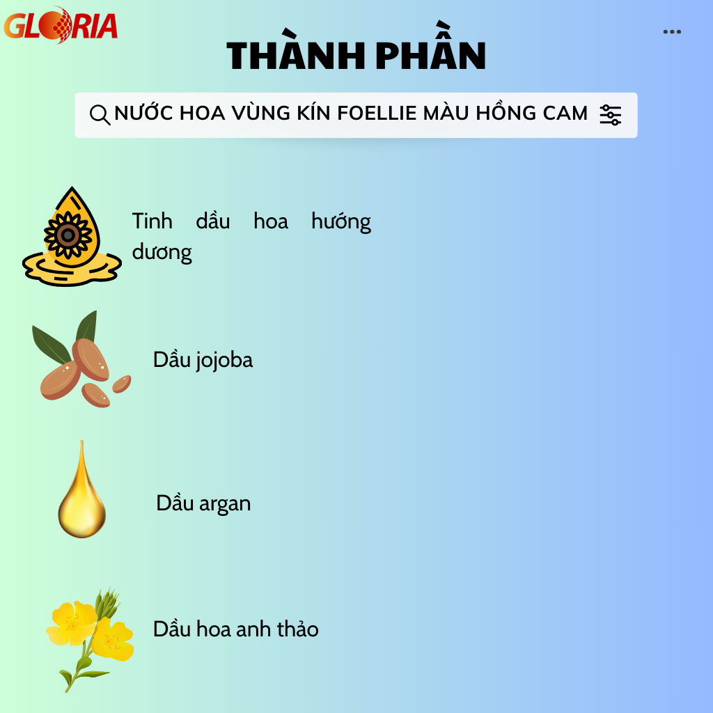 Nước Hoa Vùng Kín Hương Trái Cây Ngọt Ngào Foellie Eau De Innerb Perfume 5ml - Fleur (Chai Hồng Cam)