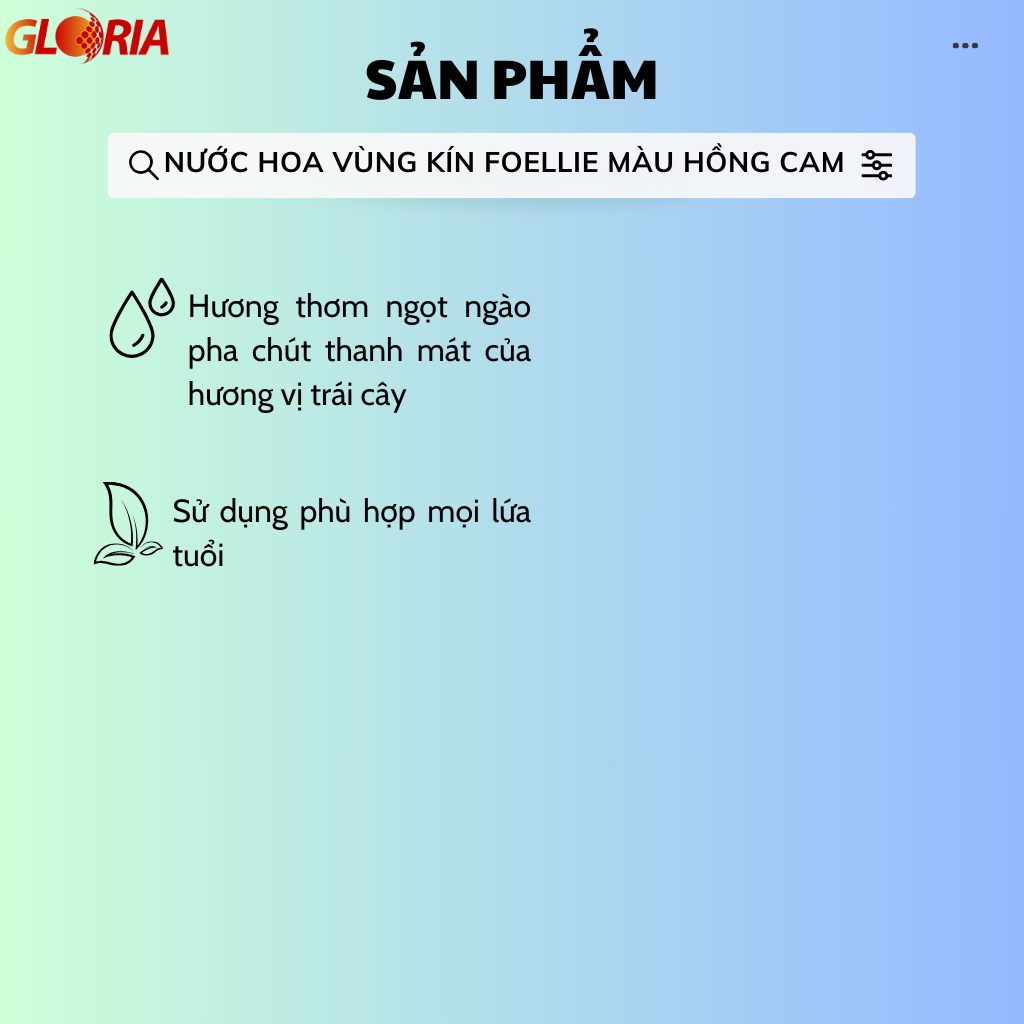 Nước Hoa Vùng Kín Hương Trái Cây Ngọt Ngào Foellie Eau De Innerb Perfume 5ml - Fleur (Chai Hồng Cam)