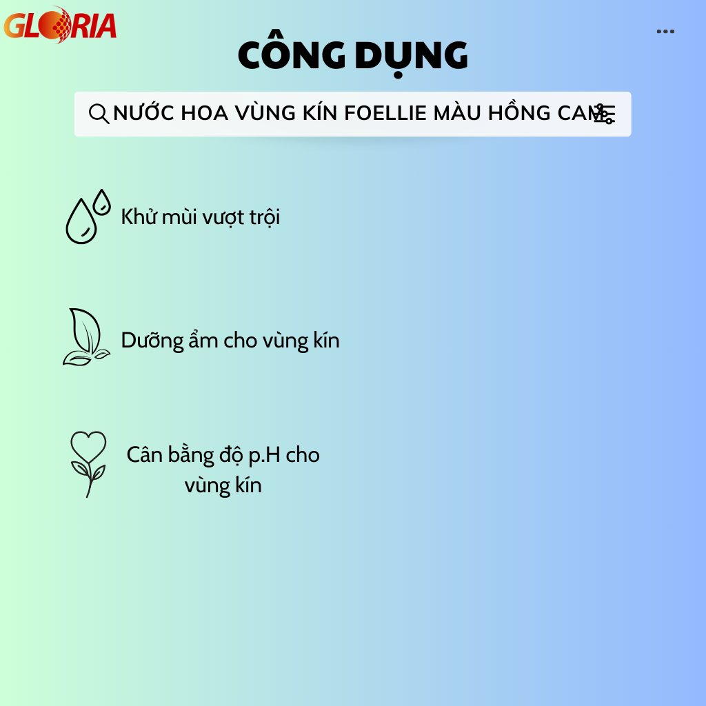 Nước Hoa Vùng Kín Hương Trái Cây Ngọt Ngào Foellie Eau De Innerb Perfume 5ml - Fleur (Chai Hồng Cam)