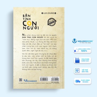 Sách Bản Tính Con Người - Văn Lang