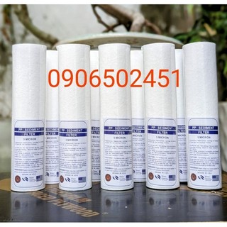 COMBO 10 Lõi lọc nước Số 1 PPF 10 Inch chuẩn dùng cho máy ro và bộ lọc thô