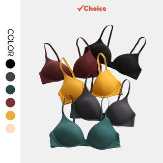 Áo ngực nữ Choice Việt Nam AL05 ALS21 đúc su không gọng nâng ngực mềm mại kháng khuẩn