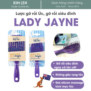 Lược gỡ rối Laydy Jayne, lược chải tóc rối bản dupe của lược Wet Brush (Số 1 tại Úc)