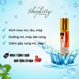 Dưỡng dài mi Genive dưỡng mi dài giảm gãy rụng mọc mi mày dài dày hơn cong tự nhiên giúp mọc râu,