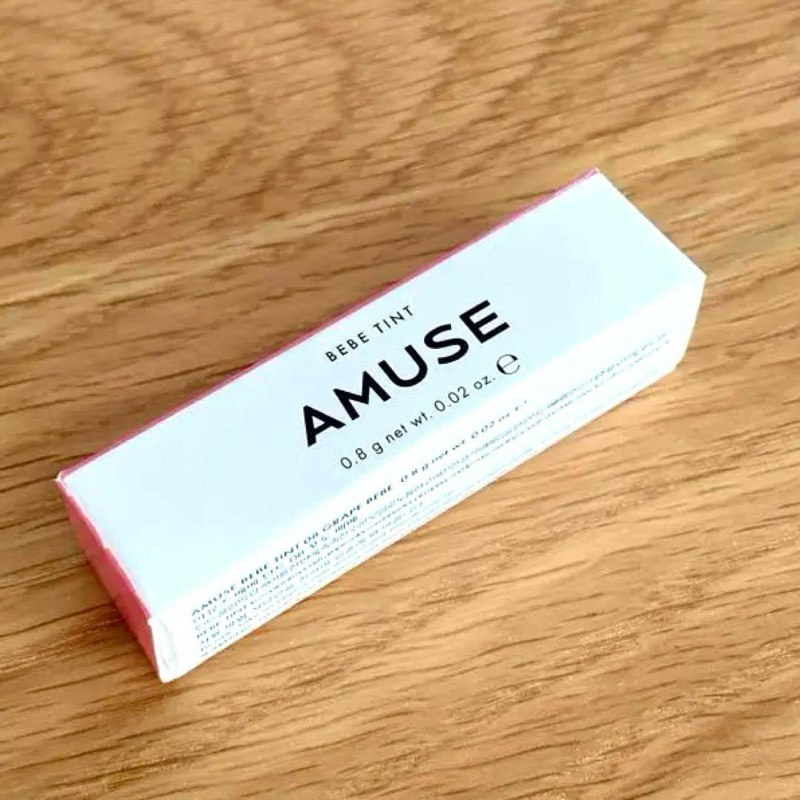 [0.8g] Son bóng Amus Bebe tint mini màu 08