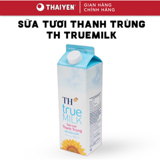 (SHIP HỎA TỐC NỘI THÀNH HN) Sữa Tươi Thanh Trùng TH true MILK Nguyên Chất 950 ml